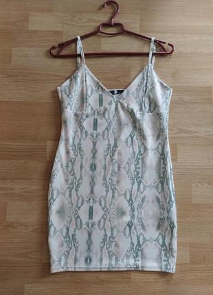 Платье летнее, платье женское, boohoo, night, size m