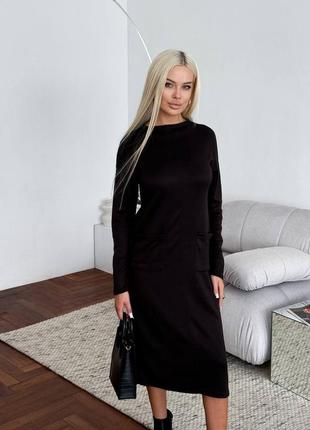 Платье миди из ангоры. розродаж