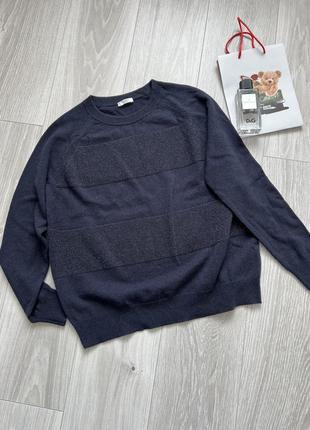 Шерстяной свитер батал marks & spencer