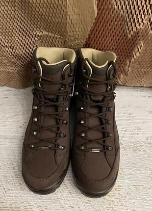 Кожаные фирменные термо ботинки lowa gore-tex 44р.2 фото