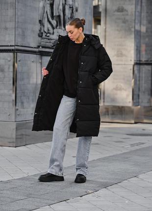 Теплая зимняя куртка staff clo black