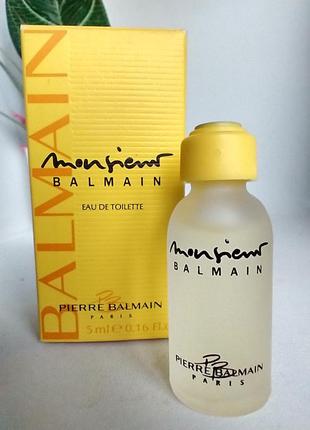 Monsieur balmain pierre balmain 5мл