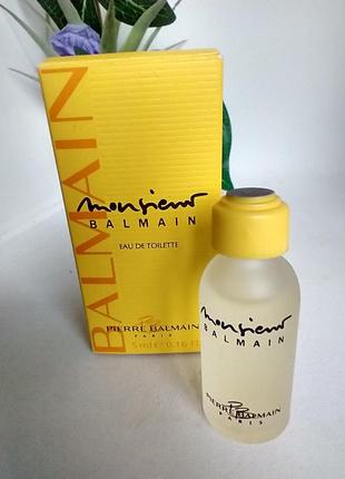 Monsieur balmain pierre balmain 5мл