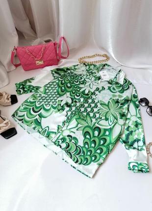 Блуза атлас туреччина