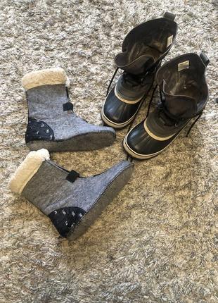 Термочоботы sorel waterproof 7