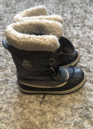 Термочоботы sorel waterproof 3