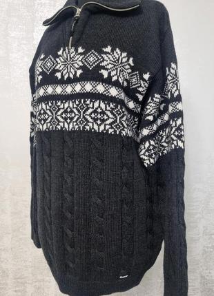 Eisbßr полушерстяной свитер с узором