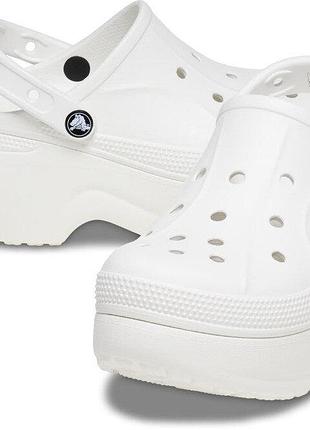 Жіночі аквашузи на платформі crocs bella clog  оригінал w7-w9