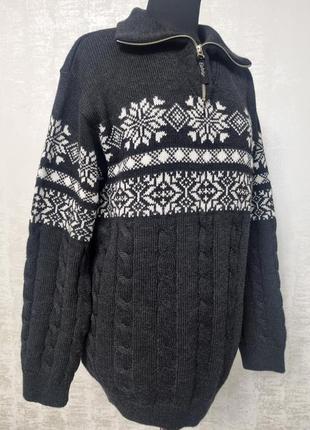 Eisbßr полушерстяной свитер с узором