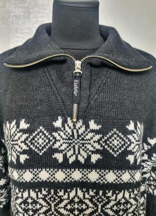 Eisbßr полушерстяной свитер с узором