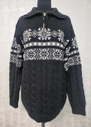 Eisbßr полушерстяной свитер с узором