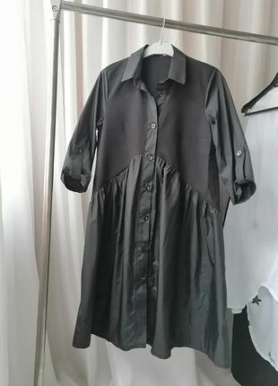 Сорочка туніка трикотаж та плащівка