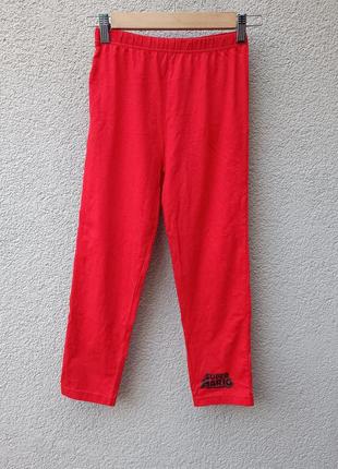 Спортивные штаны super mario на 7-8 р. primark