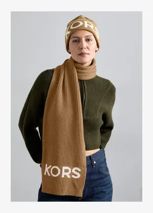 Шапка+шарф  michael kors
