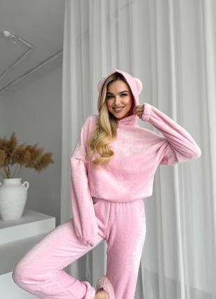 Піжама худі + штани   розміри: s/m, м/l