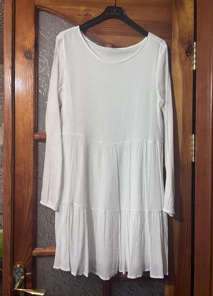 Платье белое