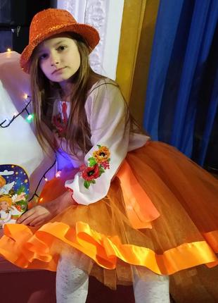 Новогодний карнавальный костюм лисички