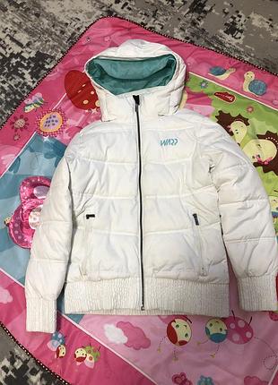 Теплая курточка для мальчика рост146-152 см