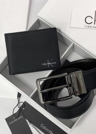 Новый кошелек и ремень от calvin klein