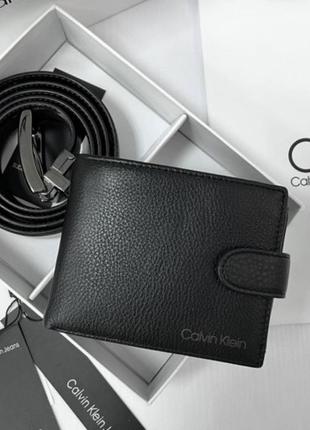Кошелек и ремень от calvin klein