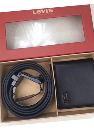 Новый кошелек и ремень от levi’s2 фото