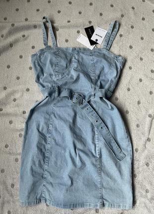 Джинсова сукня new look