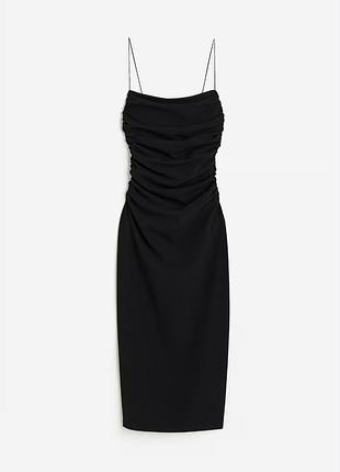 Платье черное h@m