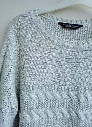 Кофта світер світло сіра великий розмір