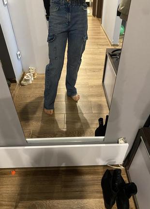 Джинси карго zara