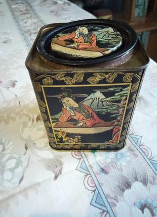 Баночка для чая винтаж