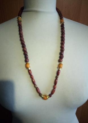 Намисто на шию- прикраса хенд мейд вінтаж етно бохо