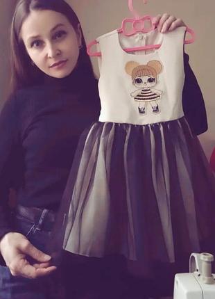 Платье marina semeniuk TM, детские платья, лолл