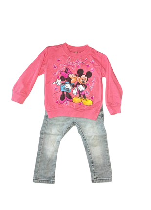 Джинсы +,свитерок на девочку