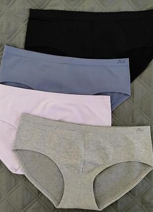 Бесшовные трусики pink, р. s-m