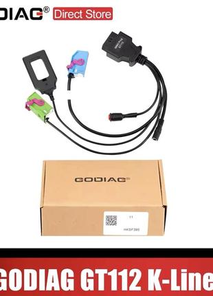Godiag gt112 k-line for vw for audi for skoda for seat 2-го и 3-го поколения приборная панель immo соответствие ключа тестовая платформа кабель
