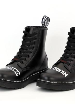 Черевики sex pistols & dr. martens "god save the queen" черевики4 фото