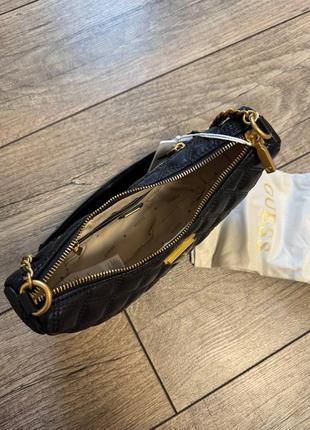 Сумка guess оригинал новая черная форма багет