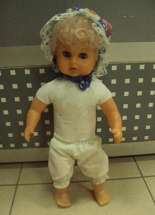 Кукла дашенька пупсик без соски пластик фабрика 8 марта ссср №565м