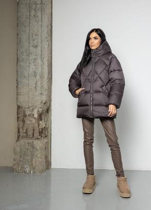 Пуховик «верона» теплая, практичная, модная вещь вашего зимнего гардероба, которая подойдет девушкам и женщинам