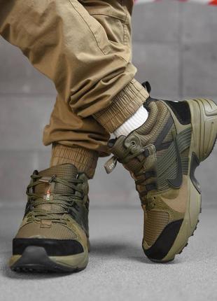 Зимові термо кросівки nike flex oliva