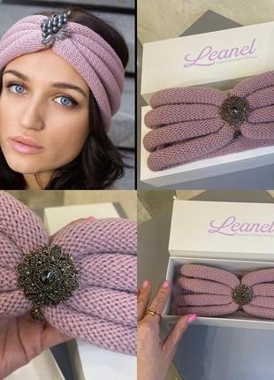 Повязка з італійської мериносовоі шерсті нове бренд упаковка