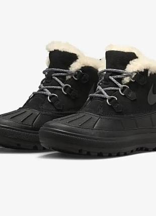 Ботинки женские nike woodside chukka 2 black