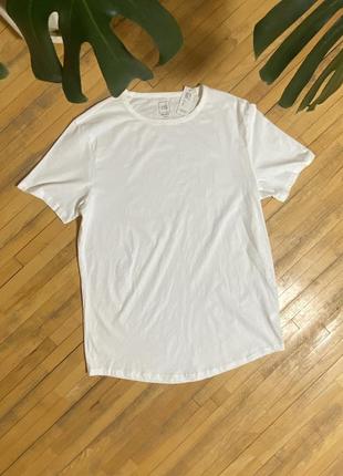Базовая мужская белая футболка river island