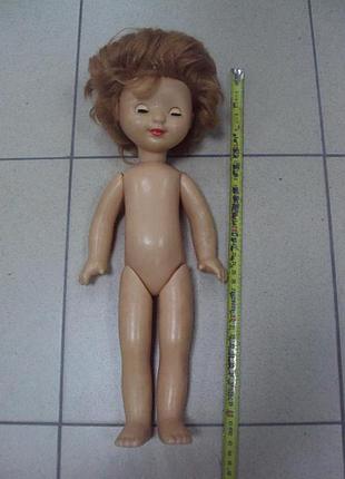 Кукла инна ворошиловград с голубыми глазами 40 см ссср №3006