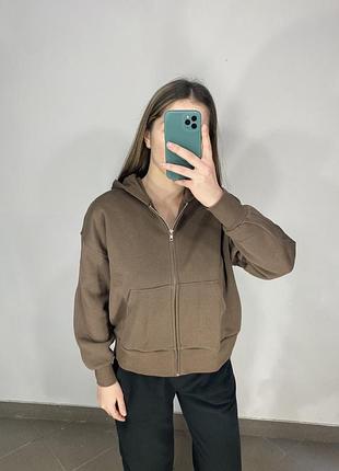 Шоколадне худі h&m