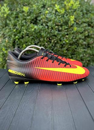 Nike mercurial vortex бутсы 45 размер сороконожки футбольные оригинал