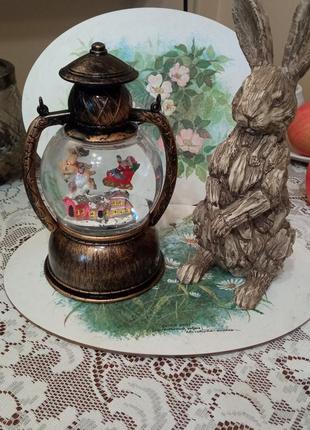 Статуэтка зайчик винтаж в идеальном состоянии.большой размер