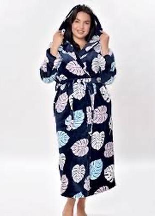 Халат жіночий махровий