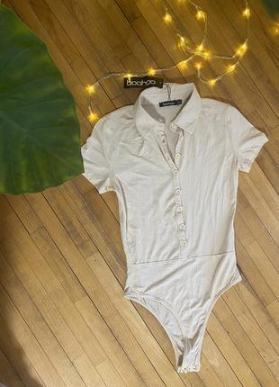 Боди поло boohoo