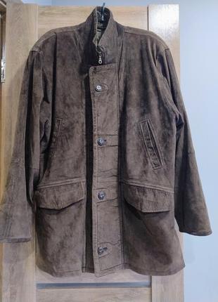 Замшевая куртка на утеплителе